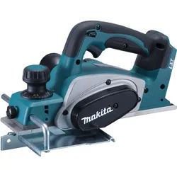 Makita Akku-Elektrohobel DKP180Z, Hobelbreite: 82 in mm, ohne Akku blau|schwarz