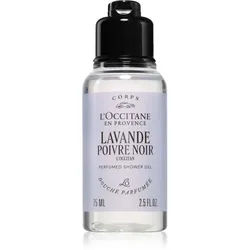 L’Occitane Lavande Poivre Noir Perfumed Shower Gel parfümiertes Duschgel 75 ml