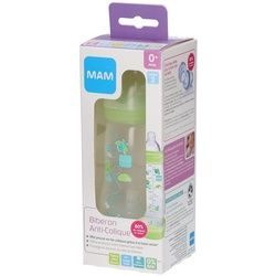 MAM Anti-Kolik Flasche 260 ml 0-6 Monate Motiv Grün