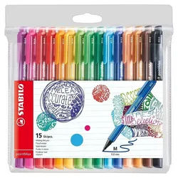 STABILO Fineliner 24 pointMax Filzstift farbsortiert