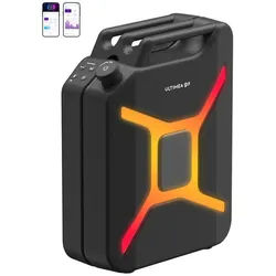 Ultimea Jerry Can (Schwarz) Party-Lautsprecher (300 W, 360°-Sound- Bluetooth-Lautsprecher) schwarz