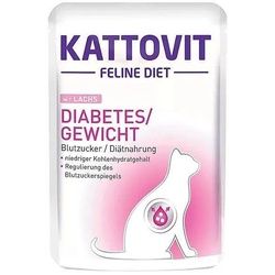 Kattovit Diabetes/Fettlachs 85g Beutel (Rabatt für Stammkunden 3%)