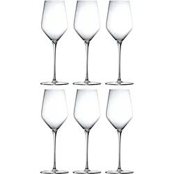 STÖLZLE LAUSITZ Serie Q1 Weißweinkelch Weißweinglas mundgeblasen 6 Stück 350 ml