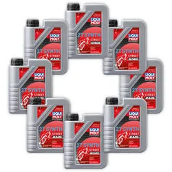 8x 1L LIQUI MOLY 1505 Motorbike 2T Synth Street Race 2 Takt Motoröl Motorrad Öl