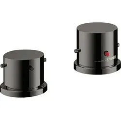 hansgrohe Fertigmontageset Axor Starck 2-L-BW-Rand-Arm., m Thermostat, pol. bla vc