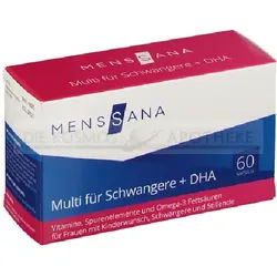 MULTI FÜR Schwangere+DHA MensSana Kapseln 60 St