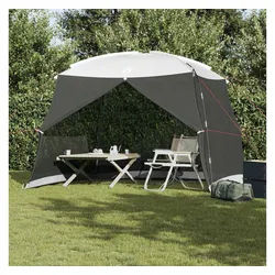furnicato Faltzelt Moskitonetz-Zelt mit Dach Grau 320 x 320 x 218 cm, (1 tlg) grau