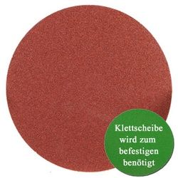 Schleifscheibe 150 mm Klett - Aluminiumoxid