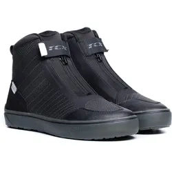 TCX Ikasu 2 wasserdichte Motorrad Schuhe, schwarz-weiss, Größe 44 für Männer