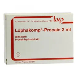 Lophakomp Procain 2 ml Injektionslösung