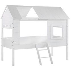 Mid.you Hausbett , Weiß , Holzwerkstoff , 90x200 cm , Baby & Kindermöbel, Kinder- & Jugendzimmer, Kinderbetten, Spielbetten