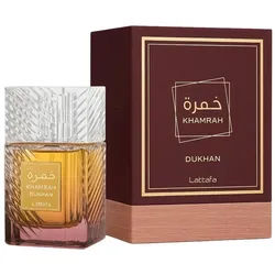 Lattafa Eau de Parfum Khamrah Dukhan, Glasflakon, Parfüm EDP, Unisex Duft