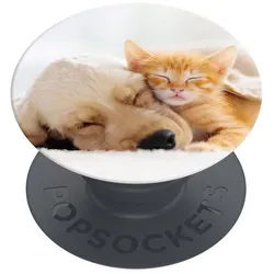Popsockets Popsockets PopGrip Basic - Cat & Dog