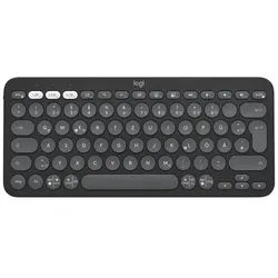 Pebble Keys 2 K380s Wireless Keyboard - Tonal Graphite - Tastaturen - Deutsch - Grau