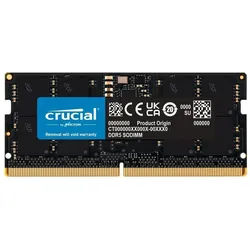 Crucial RAM 16GB (1x16GB) DDR5 4800MHz SODIMM schwarz