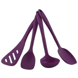 Kochblume Küchenorganizer-Set, (Spar-Set, 4-tlg) lila