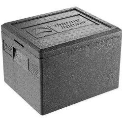 thermohauser EPP-Thermobox GN 1/2 schwarz, mit Deckel, 19 L