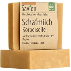 Savion Schafmilch K√∂rperseife Seife 80 g Unisex