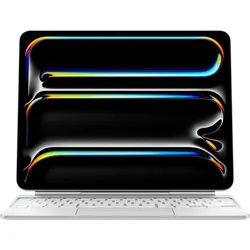 Apple Magic Keyboard für 13" iPad Pro (M4) Tastatur mit Touchpad weiß