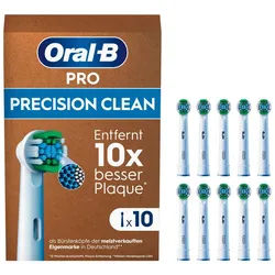 Oral-B Aufsteckbürsten Pro - Precision Clean - 10er Pack - White - Box