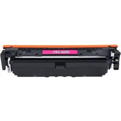inkpro Tonerkartusche kompatibel mit Canon CRG 069H schwarz, cyan, magenta, gelb, (für I-Sensys LBP673, LBP673, LBP674, I-Sensys MF750, MF751, MF752, MF753, MF754, MF755, MF756, XL Füllmengen), Seitenleistung: schwarz 7.600 S.; cyan, magenta und yellow je 5.500 S. rot