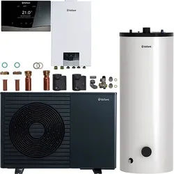 Vaillant Wärmepumpenpaket 4.1304 aroTHERM pro /7.1 VWL 75/7.1 A mit Hydraulikstation, Speicher 200 l, Regelung VRC 720/3 - 8000050505