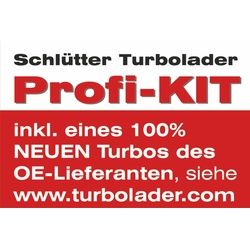 SCHLÜTTER TURBOLADER Turbolader mit Anbaumaterial für Fiat 500x Jeep Renegade Punto Bravo II Alfa Romeo Mito Abarth 500 / 595 695 Evo