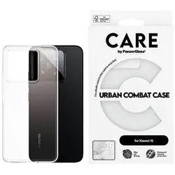 Flagship Case Transparent Urban Combat w. Clear Frame Xiaomi 15