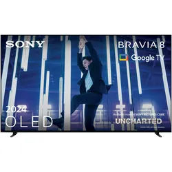 Sony K-65XR80 OLED-Fernseher (164 cm/65 Zoll, Google TV, Smart-TV, BRAVIA 8, 4K HDR, Dolby Vision, Gaming Funktionen für PlayStation 5) schwarz