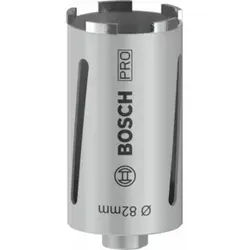 Bosch Diamanttrockenbohrkrone G 1/2", Best for Universal 82 mm 150 mm 5, 7 mm