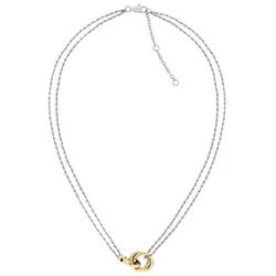 Tommy Hilfiger Kette mit Anhänger NAUTICAL KNOT gelb|goldfarben|silberfarben