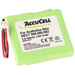Akku passend für MEDION MD81877, Audioline Slim 500, S63006