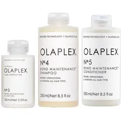 Olaplex No.3 Perfector & No.4 Shampoo No.5 Conditioner Set Flüssigkeit 100 ml Frauen