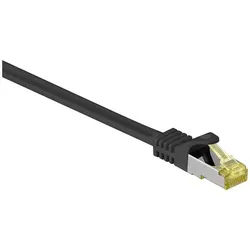 goobay Netzwerkkabel RJ-45 1.5 m schwarz schwarz
