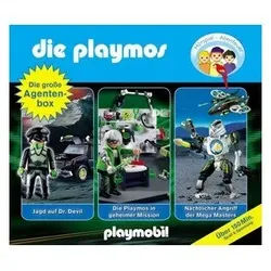 Hörspiel-CD Die Playmos Hörspiel-Box Agenten