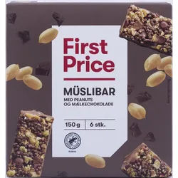 Müsli riegel choko/peanut 6 stück - 150 g