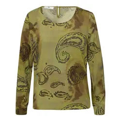 La blouse Peter Hahn vert