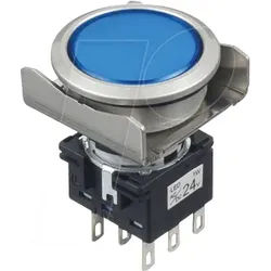 ID LBW6MBA1T6S - Einbautaster LBW, 26 mm , 2 CO