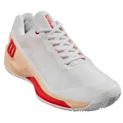 Wilson Rush Pro 4.0 Clay/Sandplatz 2024 weiss/peach Damen Tennisschuh weiß 38