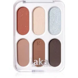 Laka Forever6 Eye Palette Lidschattenpalette Farbton 01 Beginning 7 g