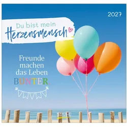 Korsch Verlag Wandkalender Du bist mein Herzensmensch 2027