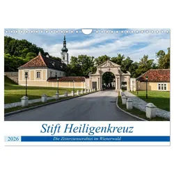 CALVENDO Wandkalender Stift Heiligenkreuz (Wandkalender 2026 DIN A4 quer), CALVENDO Monatska 29.7 cm x 1 cm x 21.0 cm