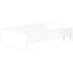 PAIDI Rausfallschutz für Bodenbett Little Flo, weiss
