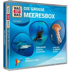 Tessloff Verlag Hörspiel WAS IST WAS 3-CD Hörspielbox. Die große Meeresbox
