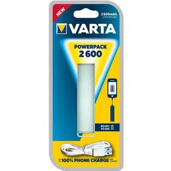 Varta Powerbank mintgrün Powerpack 2600mAh