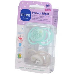 MAM Perfect Night Fopspeen Silikon Unisex 16m+