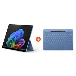 Microsoft Surface Pro (11. Generation) 13" OLED 2in1 Saphir Snapdragon® X Elite 16GB RAM 1TB SSD Win11 ZIB-00037 inkl. Saphir Flex Keyboard Pen