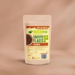 NutriPur Quinoa Knusperflakes Müsli 250 g