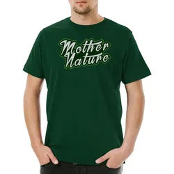 Urban Backwoods Print-Shirt Mother Nature Herren T-Shirt Animal Welfare Planet Earth Tierschutz (1-tlg) Veganismus Veganism Vegetarier Protection grün 3XL