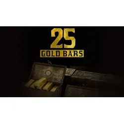 25 Goldbarren